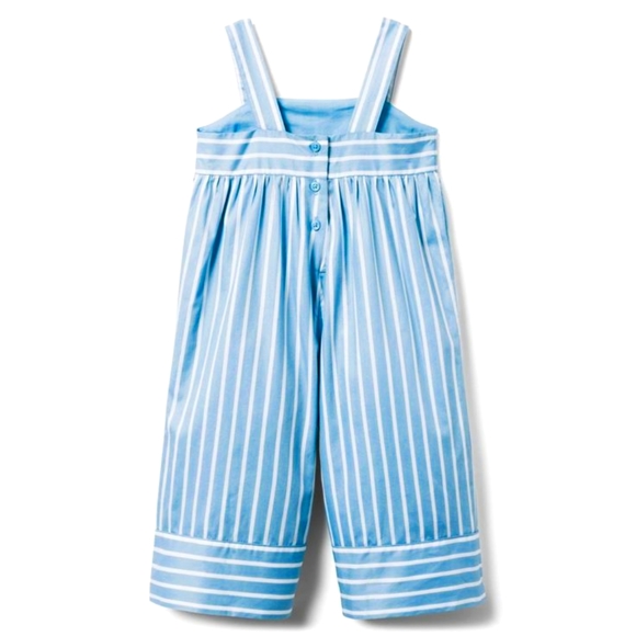 JANIE AND JACK STRIPED BOW JUMPSUIT - Picture 2 of 6